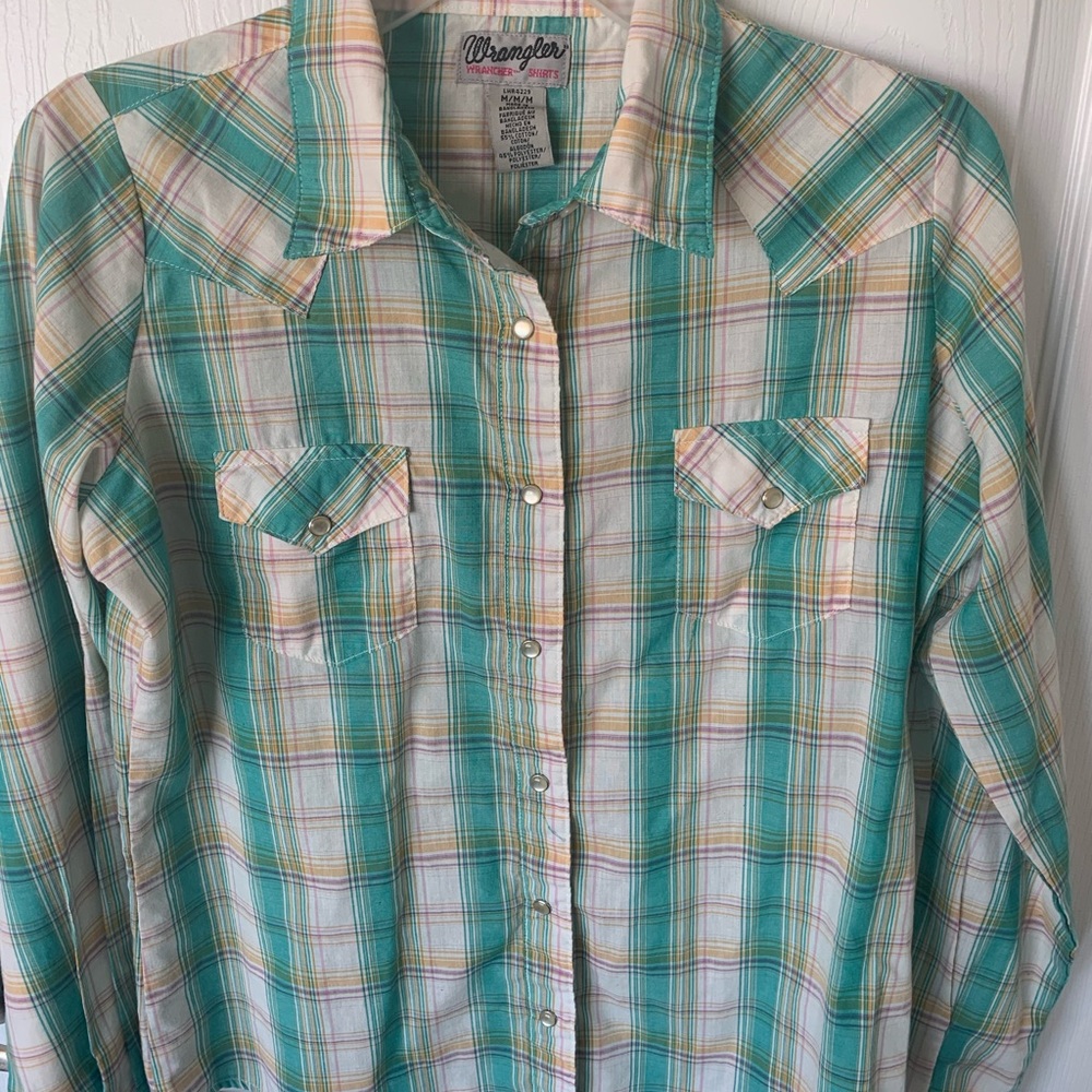 Wrangler shirt, good condition, size M, 55%cotton